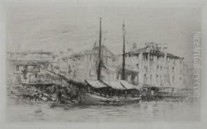 Port Scene by William Walcot