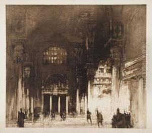 Church Interior by William Walcot