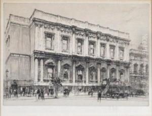 The Banqueting House, Whitehall by William Walcott British