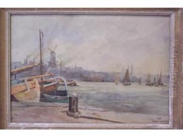 Voiliers Au Port - view 1