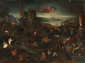 The Temptation of Saint Anthony by Hieronymous Bosch