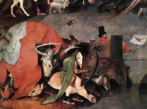 Triptych of Temptation of St Anthony (detail) 7