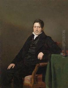 Portrait Of University Professor Dr. Med. Sigmund Caspar Fischer