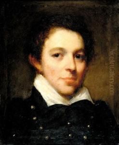 Portrait Of Master Waldo by Samuel Lovett Waldo
