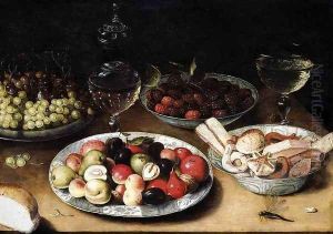 Still-Life of Fruit 1610s by Osias, the Elder Beert