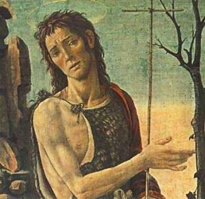 St John The Baptist (Detail) 1485 by Osias, the Elder Beert