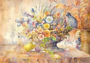 Flowers by Zygmunt Waliszewski