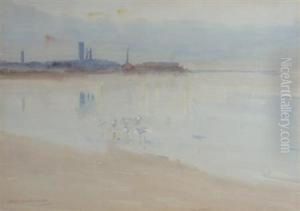 East Sands, St Andrews by Ada Hills Walker