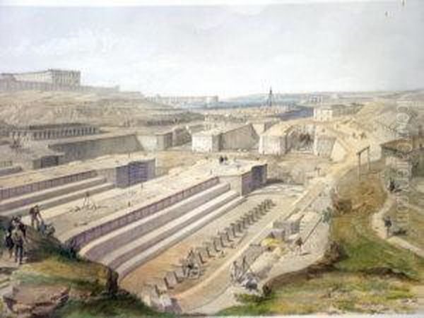 Docks At Sebastapol With Ruins Of Fort St Paul - view 1
