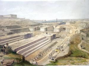 Docks At Sebastapol With Ruins Of Fort St Paul