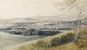 A View Of Chard From Snowdon Hill,somerset