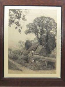 A Cottage by Edward Walker