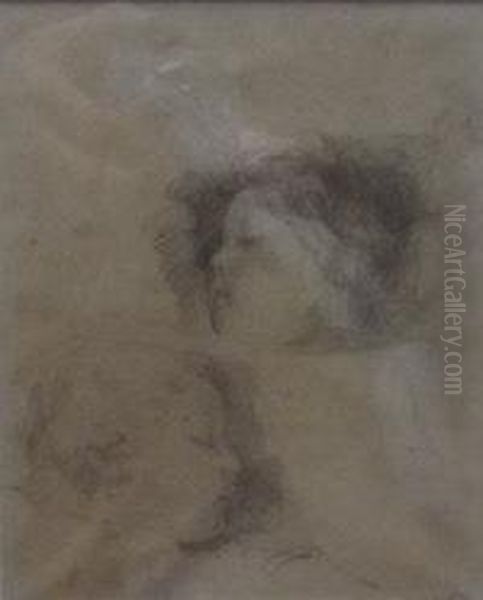 Study Of Two Sleeping Infants - view 1