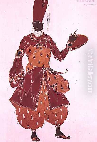 A Eunuch, from the ballet 'Scheherazade' - view 1