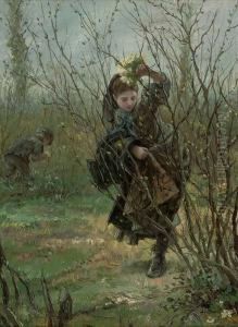 Spring by Frederick Walker