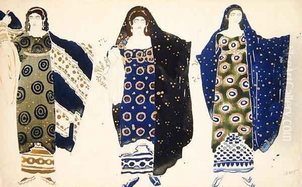 Costume Design for 'Oedipus at Colonus' by Sophocles, 1904 - view 1