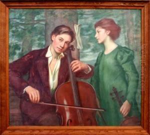 Musicians
In The Forest by Henry Oliver Walker