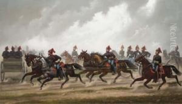 General Winfield Scott's Artillery Troops - view 1
