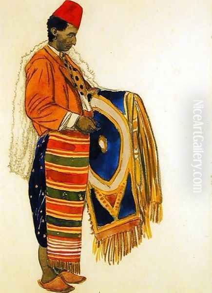 Costume Design for 'Le Marchand de Tapis, Rue a Belleville' - view 1