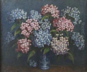 Hydrangeas by John Crampton Walker