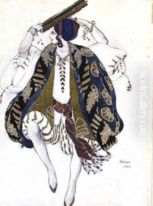 Costume design for Jewish Dancer, from Cleopatra, 1910