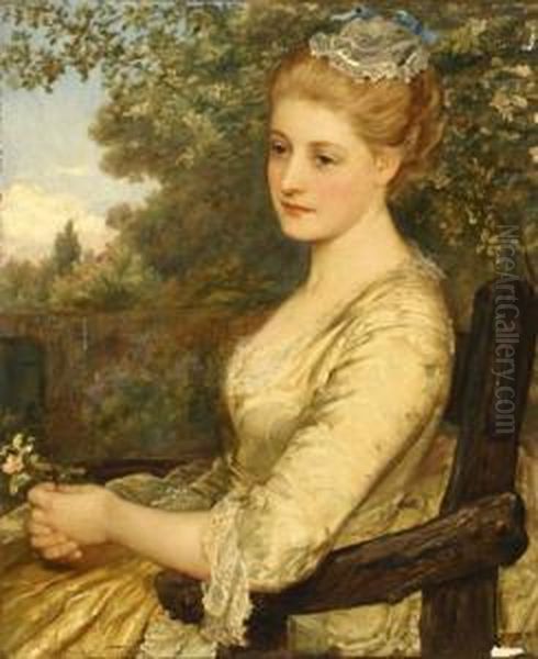 Contemplation In The Garden - view 1