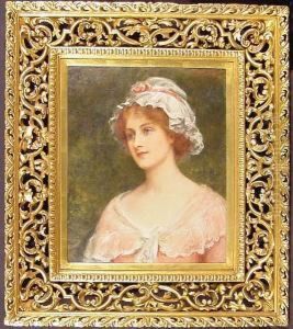 A Portrait Of A Girl With A Bonnet