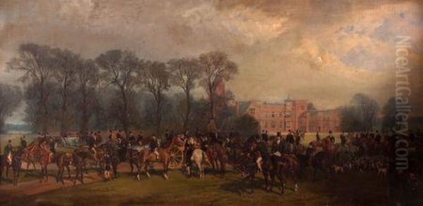The Meet At Burton Constable Hall - view 1