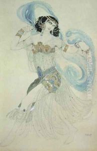 Costume design for Salome in 'Dance of the Seven Veils', 1908