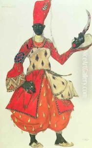 Eunuch costume from 'Scheherazade'