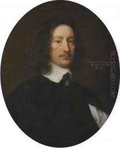 Portrait Of Colonel William Cope (1612-1691) by Robert Walker