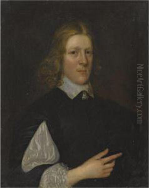 Portraits Of Thomas Papillon Of Papillon Hall And Acrise, Kent; Andhis Wife Jane Broadnax - view 1