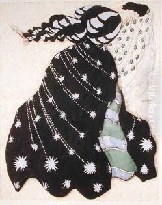 Costume design for the ballet 'La Legende de Joseph', 1914 by Leon Samoilovitch Bakst
