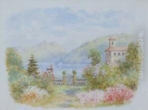 Lake Como by Robert Hollands Walker