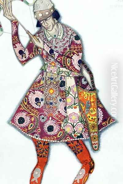 Costume design for The Tsarevitch, from The Firebird - view 1