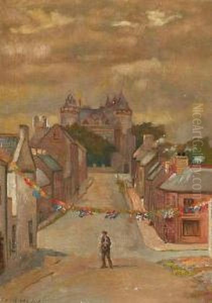 Killyleagh Castle And Orange Arch - view 1