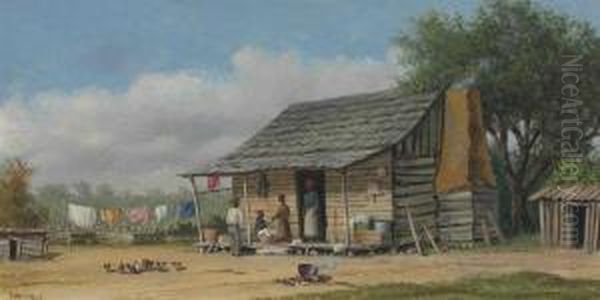 Wash Day, Cabin Scene - view 1
