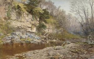 Study On The Greta by William Eyre Walker