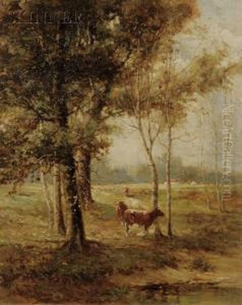 Cows In A Landscape - view 1