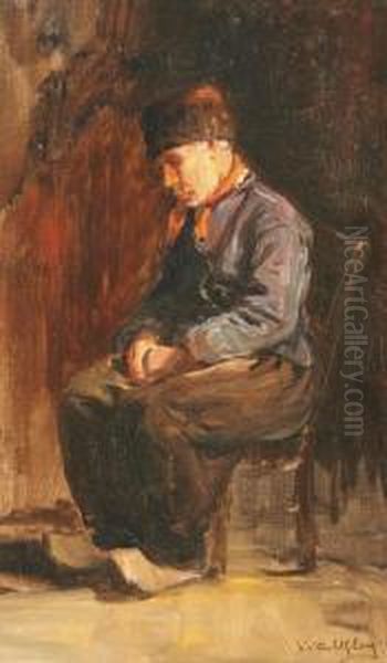 Portrait Of A Seated Peasant - view 1