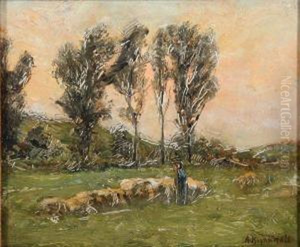 Tending The Sheep - view 1