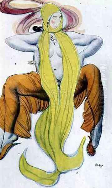 Costume design for a Bacchic Dancer, from The Legend of Joseph, c.1914 by Leon Samoilovitch Bakst