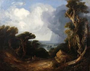 A View On The Boyne, Ireland by William Guy Wall