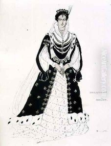Costume Design for Marina in 'Boris Godunov'