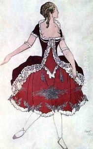 Costume design for The Princess Aurora, from Sleeping Beauty, 1921