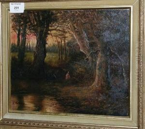 Pair Of Rural Woodland Views by John Wallace