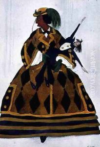 Costume for the Englishwoman, from La Boutique Fantastique, 1917