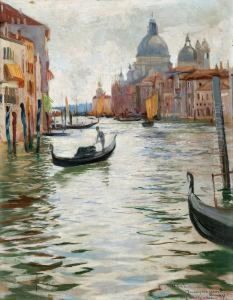 Venetian Canal Scene