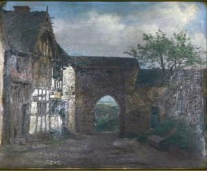 Stadsgata Fran Niedeggen by Josef Wilhelm Wallander