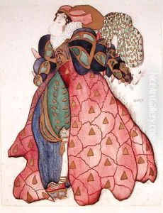 Costume design for the Ballet 'La Legende de Joseph', 1914 (6) by Leon Samoilovitch Bakst
